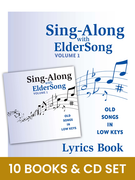 SING-ALONG with ELDERSONG, Volume 1 - CD and 10 Lyrics Books Set