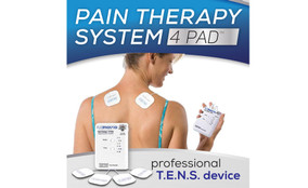 Tens machine unit massager with EMS muscle-nerve stimulator by Aus Physio