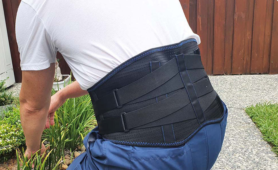 Aus Physio ELITE PRO Back Support Brace Full Support. - Support