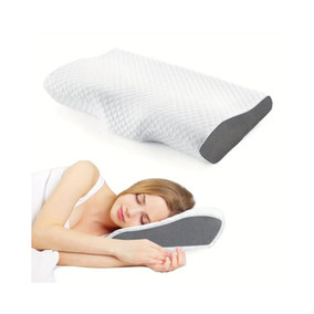 Memory Foam Cervical Pillow with Neck Support for side and Back Sleepers
