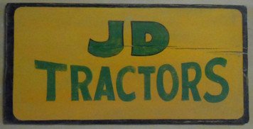 J D TRACTORS - Old Time Sign 