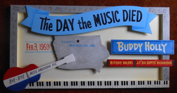 THE DAY THE MUSIC DIED - Buddy Holly - Richie Valens - Big Bopper by George Borum