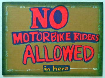 NO MOTORBIKE RIDERS by Jaybird