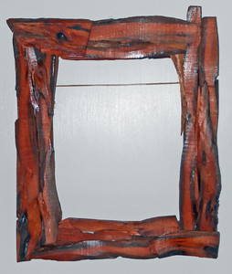 RUSTIC WOOD PICTURE FRAME by Pops Caey