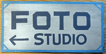 FOTO STUDIO - Photography Shop Sign