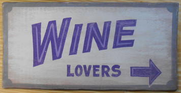 WINE LOVERS SIGN