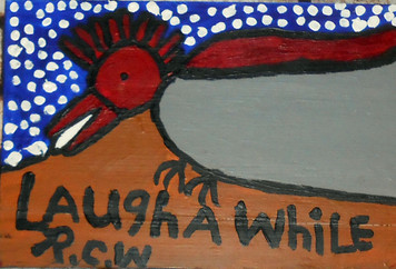 LAUGH A WHILE by Smithsonian Artist RUBY C. WILLIAMS