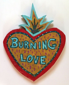 BURNING LOVE CUTOUT by Anthony Tavis