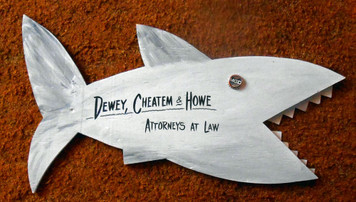 SHARK- Dewey, Cheatem & Howe by George Borum
