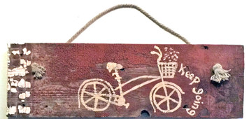 BICYCLE PAINTING - AMISH MADE
