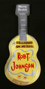 Robert Johnson Mini Guitar by George Borum