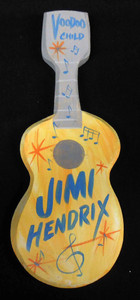 Jimi Hendrix Mini Guitar by George Borum