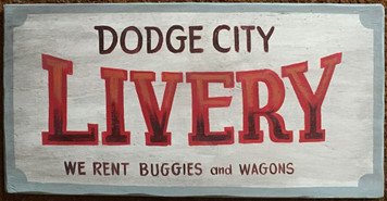 DODGE CITY LIVERY - Kansas - Gunsmoke