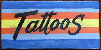 TATTOOS - Colorful Sign