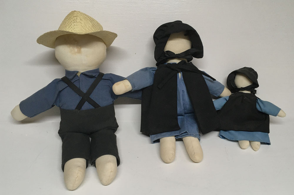 amish dolls without faces