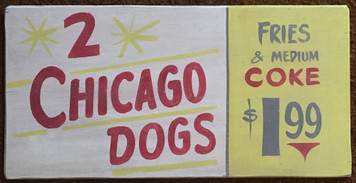 2 CHICAGO DOGS - Fries - Coke -$1.99