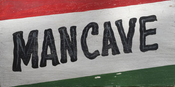MANCAVE SIGN