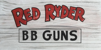 RED RYDER - B B GUNS