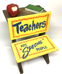 Mini SCHOOL DESK - "Teachers are special People" 