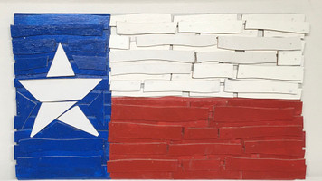 Scrap Wood TEXAS STATE FLAG