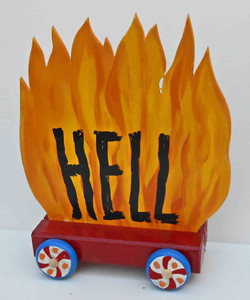 Hell on Wheels 3-D Construction by George Borum