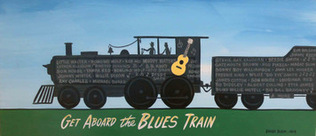 Get aboard the Blues Train by George Borum
