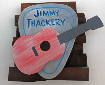 Jimmy Thackery Blues Guitar Plaque by George Borum