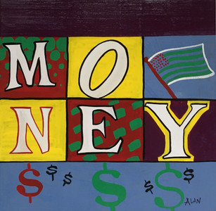 MONEY - "POP ART "  by Alan