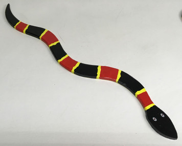 BIG COLORFUL CORAL SNAKE - by Eddie Armstrong - NOW ONLY $30
