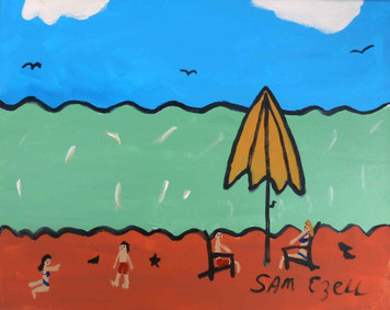 Day at the Beach by Sam Ezell