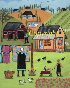 LIFE on the AMISH FARM by Ellie - Was $95 - Now $60