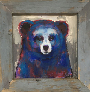 "FREE SPIRIT" Bear Paint (12) by Sandy Wright