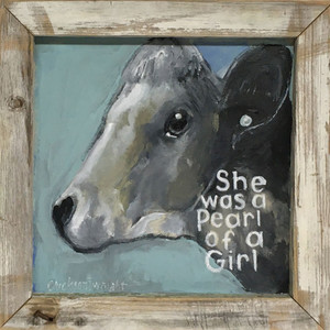 "SHE WAS A PEARL OF A GIRL" (2) By Sandy Wright