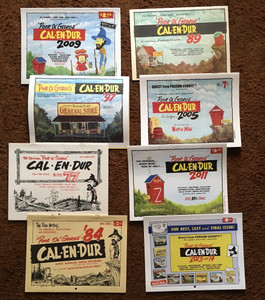 Back Date (8 Different) Issues --- Poor Ol' Calendars