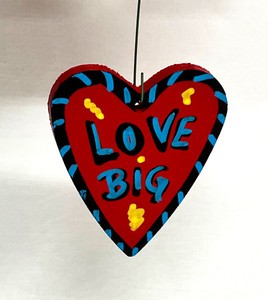 HEART TREE ORNAMENT #25 by Bebo..WAS $10...NOW $6