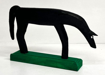 HORSE CARVING (7) by Minnie Adkins