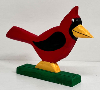 CARDINAL RED BIRD (13) by Minnie Adkins