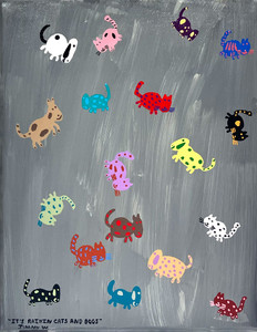 IT'S RAINING CATS & DOGS (3) BY JIMMY W