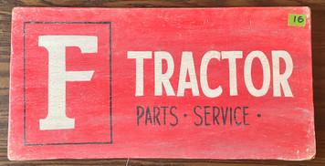 FARMALL TRACTOR SIGN -- SPECIAL PRICE