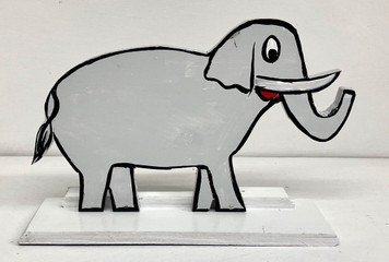 ELEPHANT CUTOUT by Eddie Armstrong