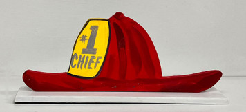 FIRE CHIEF HELMET by Eddie Armstrong-