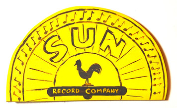 SUN RECORDS  LOGO - Set to Shape by Eddie Armstrong