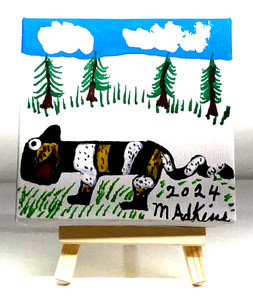 #37 - TIGER PAINTING by Minnie Adkins