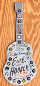 EARL HOOKER GUITAR WALL HANGER