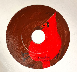 CARDINAL - RED BIRD on "45" record (12) by Dorothy Shelby