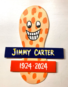 JIMMY CARTER TRIBUTE - 1924--2024 - Wall Hanger