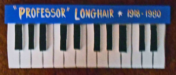 Professor Longhair Piano Plaque --  by George Borum
