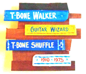 T-Bone Walker Wall Plaque - by George Borum