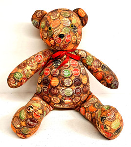 TEDDY BEAR - Bottle Caps Design by SADIE & MIKE