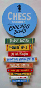 Chess Records - Muddy - Wolf - Walter - Sonny Boy Wall Plaque